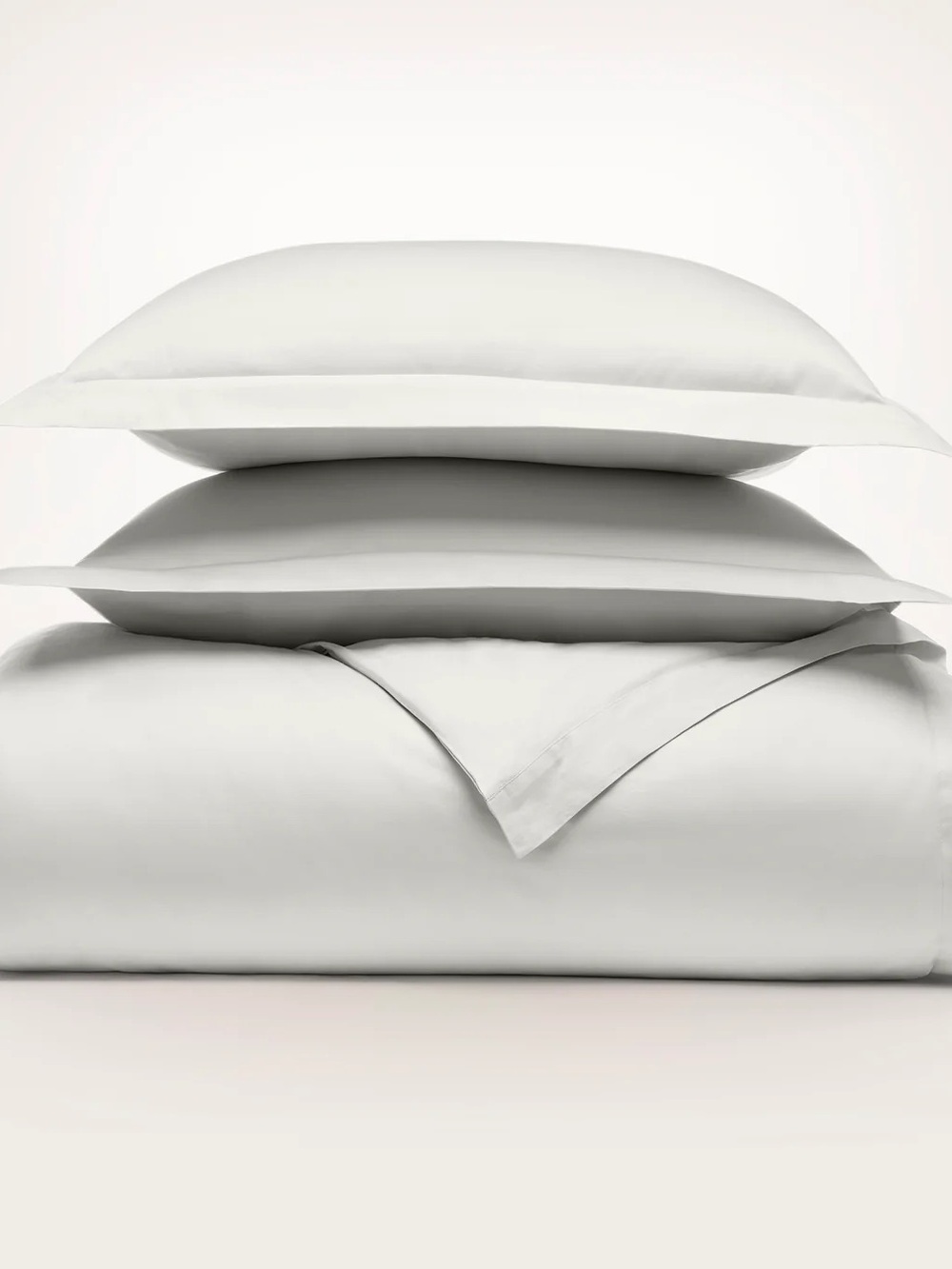 NWT $299 Boll & Branch Signature Hem Duvet & Sham Set - TWIN